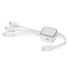 112551 Trends Collection Cypher Charging Cable – Clear – Promotrenz