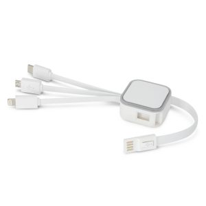The Trends Collection Cypher Charging Cable is a handy mobile charging cable for phones, tablets and more. Great branded charging cables.