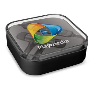 112829 Trends Collection Vibe Bluetooth Earbuds - Promotrenz The Trends Collection Vibe Bluetooth Earbuds are bluetooth earbuds produce 3 hours of hi definition stereo sound. Black. Great branded bluetooth earbuds.