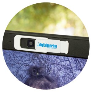 The Trends Collection Eye-Spy Webcam Cover is a cover that installs easily over webcams.  7 colours.  Great branded security promo products.