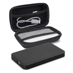 The Trends Collection Photon Wireless Power Bank is the future of power banks with 4000mAh of power storage. Black or White. Great branded power banks.