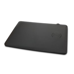 The Trends Collection Davros Wireless Charging Mouse Mat is a futuristic mouse mat that has built in wireless phone charger. Multiple branding options