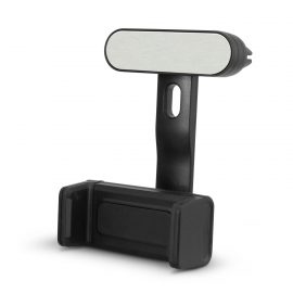The Trends Collection Zamora Phone Holder secures to car air vents to use as a GPS.  In Black.   Multiple branding options.  Great tech products.