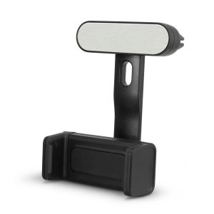 The Trends Collection Zamora Phone Holder secures to car air vents to use as a GPS. In Black. Multiple branding options. Great tech products.