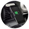 The Trends Collection Zamora Wireless Charging Phone Holder is a unique spring loaded car phone holder.  Black.  Great branded wireless charging phone holders.