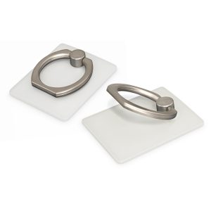 The Trends Collection Vega Phone Grip is a low profile plastic phone grip that secures to phones.  10 colours.  Great branded promo phone grips.