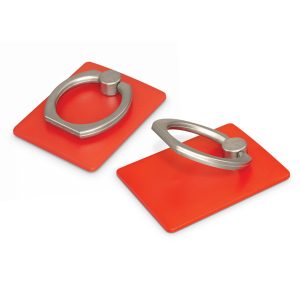 The Trends Collection Vega Phone Grip is a low profile plastic phone grip that secures to phones.  10 colours.  Great branded promo phone grips.