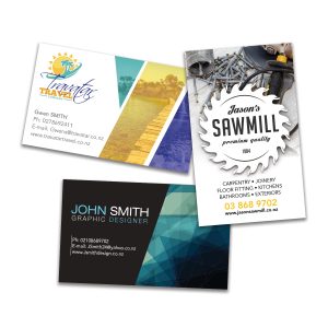 The Trends Collection Full Colour Business Cards are printed on sturdy 300gsm gloss finish art board.  Print both sides.  Great printed business cards for you to stand out.