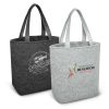 The Trends Collection Astoria Tote Bag is a fashion inspired medium size tote bag.  2 shades of grey.  Great branded poly felt tote bags for your event or clients.