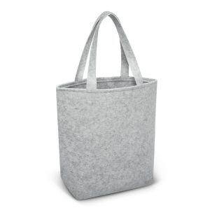 The Trends Collection Astoria Tote Bag is a fashion inspired medium size tote bag.  2 shades of grey.  Great branded poly felt tote bags for your event or clients.