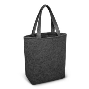 The Trends Collection Astoria Tote Bag is a fashion inspired medium size tote bag.  2 shades of grey.  Great branded poly felt tote bags for your event or clients.