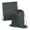 116856 Trends Collection Tampa Heather Drawstring Backpack – Charcoal