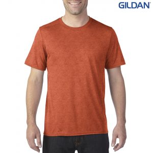 The Gildan Performance Adult Tech T-Shirt is an active fit, polyester adult tee.  XS - 3XL.  7 colours.  Great branded performance tees from Gildan.