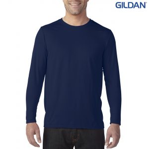 The Gildan Performance Adult Long Sleeve Tech Tee is an active fit, 159gsm polyester long sleeve tee. 3 colours. Great branded