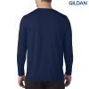 47400 Gildan Performance Adult Long Sleeve Tech Tee – Navy