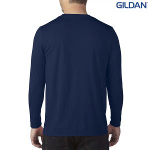 The Gildan Performance Adult Long Sleeve Tech Tee is an active fit, 159gsm polyester long sleeve tee. 3 colours. Great branded