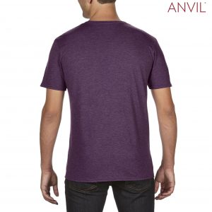 The Anvil Tri Blend Adult Combed Ring Spun Tee is a 159gm2 pre shrunk 50% polyester tee. 6 colours. S - 3XL. Great branded polyester/cotton tees.