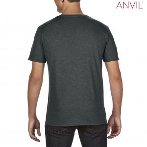 The Anvil Tri Blend Adult Combed Ring Spun Tee is a 159gm2 pre shrunk 50% polyester tee. 6 colours. S - 3XL. Great branded polyester/cotton tees.