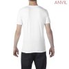 6750 Anvil Tri Blend Adult Combed Ring Spun Tee – White