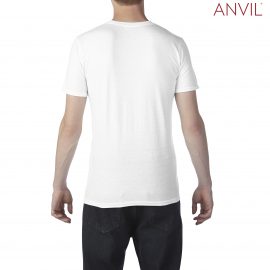 The Anvil Tri Blend Adult Combed Ring Spun Tee is a 159gm2 pre shrunk 50% polyester tee.  6 colours.  S - 3XL.  Great branded polyester/cotton tees.