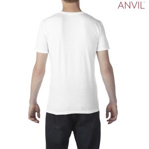 The Anvil Tri Blend Adult Combed Ring Spun Tee is a 159gm2 pre shrunk 50% polyester tee. 6 colours. S - 3XL. Great branded polyester/cotton tees.