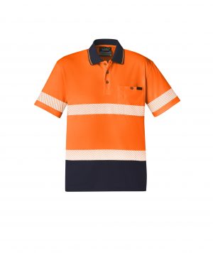 The Syzmik Unisex Hi Vis Segmented S/S polo is a 175gsm polyester hi vis polo shirt. 2 colour options. Great branded hi vis polos & workwear from Syzmik.