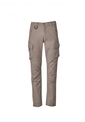 The Syzmik Mens Streetworx Curved Cargo Pant is a 98% Cotton 260gsm workwear pant.  Modern straight fit.  4 colours.  Great branded work pants from Syzmik.