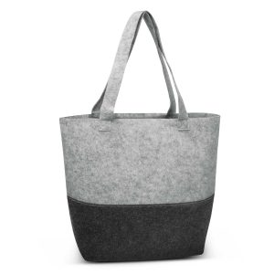 The Trends Collection Cassini Tote Bag is a fashion inspired, two tone, long handled large tote bag. Light Grey/Dark Grey. Great branded tote bags.