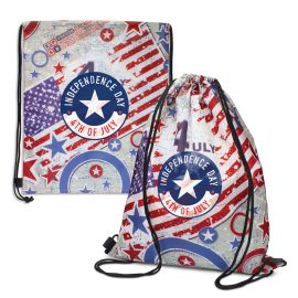 The Trends Collection Tacoma Drawstring Backpack is a large, full colour, sublimation printed, drawstring backpack.  Great branded drawstring backpacks.