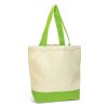 116873 Trends Collection Sedona Cotton Tote Bag – Bright Green