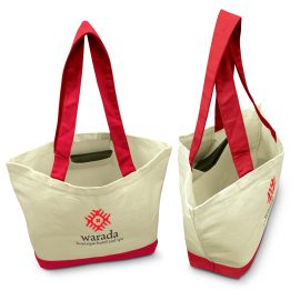 The Trends Collection Sedona Cotton Tote Bag is a classic two tone tote bag.  285gsm natural unbleached cotton.  6 colours.  Great branded cotton tote bags.