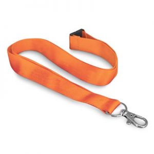 The Trends Collection Soft Touch Logo Lanyard is a 20mm wide polyester lanyard branded with soft touch silicone ink.  14 colours.  Great branded lanyards.