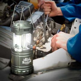 The Trends Collection Aurora Lantern Bluetooth Speaker is a robust lantern with bright light modules.  Built in speaker.  Great branded speaker products. 