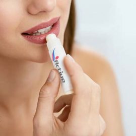 The Trends Collection Classic Lip Balm is a fragranced lip balm with twist action.  White.  Great branded lip balms from Trends Collection.