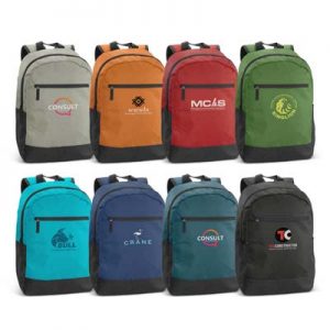 116943 Trends Collection Corolla Backpack The Trends Collection Corolla Backpack is an on trend backpack in 8 colours. 2 external side pockets and zippered front. Great branded backpacks from Trends Collection.