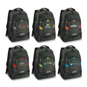 116946 Trends Collection Summit Backpack The Trends Collection Summit Backpack is an attention grabbing backpack with outstanding design and functionality. 6 colours. Great branded backpacks.
