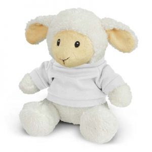 The Trends Collection Lamb Plush Toy is a soft lamb plush toy with tee. 9 colours. Great branded awareness promo products from Trends Collection.