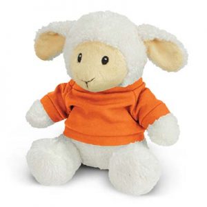 The Trends Collection Lamb Plush Toy is a soft lamb plush toy with tee. 9 colours. Great branded awareness promo products from Trends Collection.