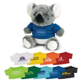 The Trends Collection Koala Plush Toy is a soft koala plush toy with tee.  9 colours.  Great branded awareness promo products from Trends Collection.