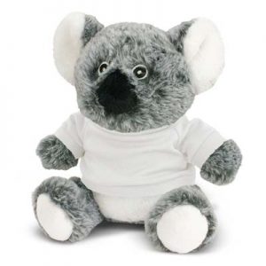 The Trends Collection Koala Plush Toy is a soft koala plush toy with tee. 9 colours. Great branded awareness promo products from Trends Collection.