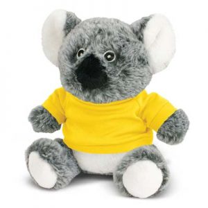 The Trends Collection Koala Plush Toy is a soft koala plush toy with tee. 9 colours. Great branded awareness promo products from Trends Collection.
