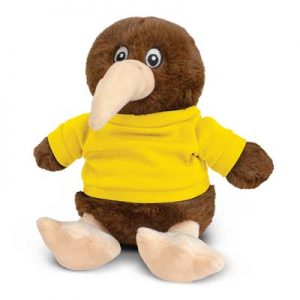 The Trends Collection Kiwi Plush Toy is a soft kiwi plush toy with tee in 9 colours. Great brand awareness promo products from Trends Collection.