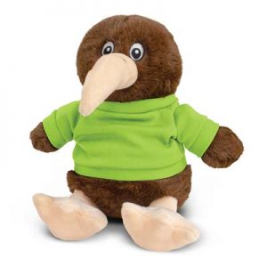 The Trends Collection Kiwi Plush Toy is a soft kiwi plush toy with tee in 9 colours. Great brand awareness promo products from Trends Collection.