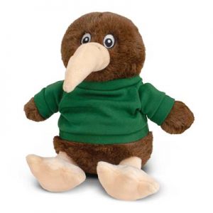 The Trends Collection Kiwi Plush Toy is a soft kiwi plush toy with tee in 9 colours. Great brand awareness promo products from Trends Collection.