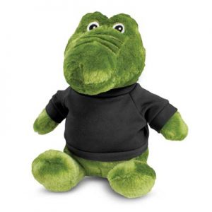 The Trends Collection Crocodile Plush Toy is a soft crocodile plush toy with tee. 9 colours. Great branded awareness promo products from Trends Collection.