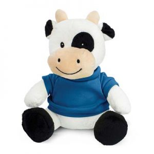 The Trends Collection Cow Plush Toy is a soft cow plush toy with tee available in 9 colours.  Great brand awareness promo products from Trends Collection.