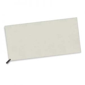 The Trends Collection Mako Beach Towel is a space saving beach towel made from absorbed polyester blend. Grey towel in Black bag. Great branded beach towels.