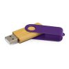 117042 Trends Collection Helix 4GB Bamboo Flash Drive – Purple