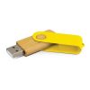 117042 Trends Collection Helix 4GB Bamboo Flash Drive – Yellow