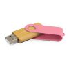 117042 Trends Collection Helix 4GB Bamboo Flash Drive – Pink